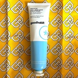 Brand New Goodhabit Rest + Reset Mask & Moisturizer Hydration Protection SEALED